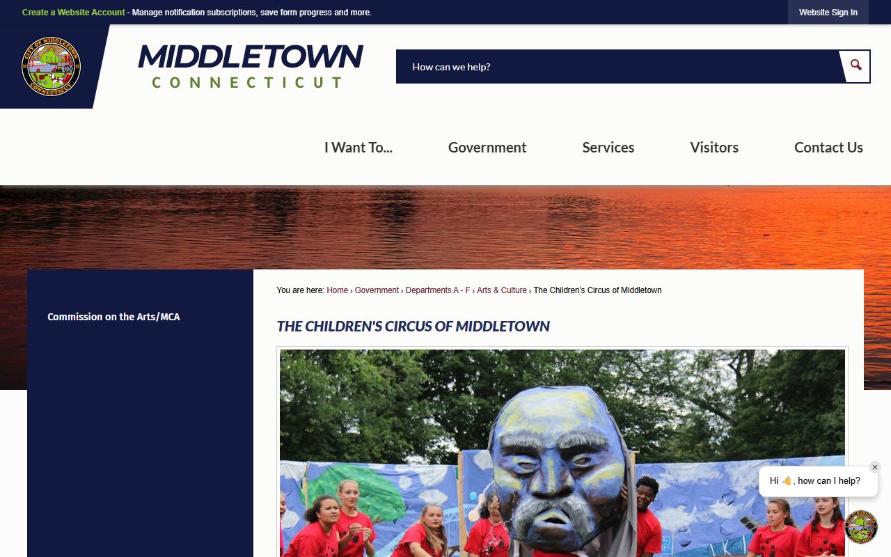 Middletown Vital Statistics office for birth certificates