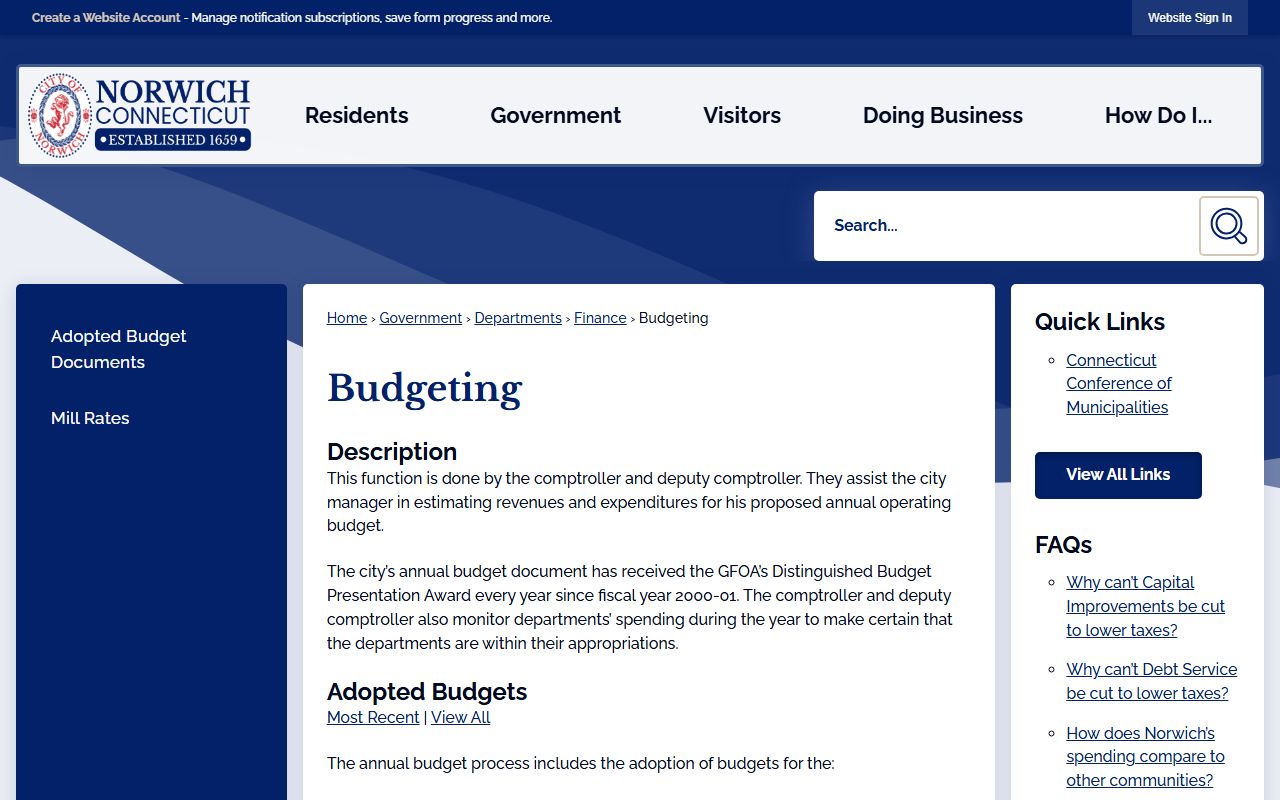 Norwich Town Clerk office where birth records are issued